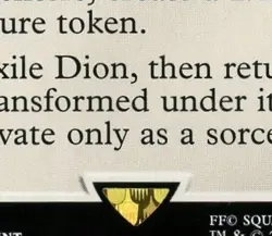 ERROR CARD Dion, Bahamut's Dominant - 0016 - Final Fantasy - MTG - Image 3