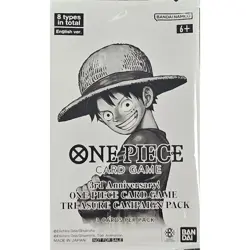 3rd Anniversary Treasure Campaign Pack One Piece Card Game English Sealed - Image 1