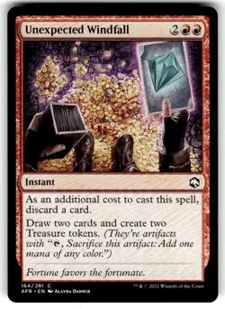 Unexpected Windfall Adventures in the Forgotten Realms Regular MTG - Image 1
