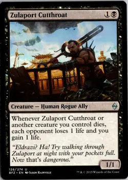 Zulaport Cutthroat Battle for Zendikar #126 Uncommon - Image 1