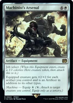 Machinist's Arsenal FOIL Final Fantasy Magic MTG NM - Image 1