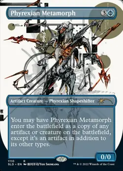 MTG Phyrexian Metamorph - Borderless, NM-Mint, English Secret Lair Drop Series - Image 1