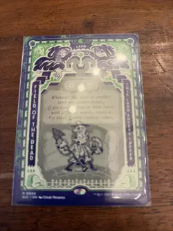 SLC Field of the Dead #6 Borderless Encyclopedia Countdown Secret Lair Non-Foil - Image 1