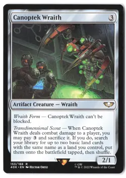 Canoptek Wraith 153 MTG 40K NM - Image 1