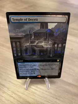 Magic the Gathering MTG Temple of Deceit Extended Foil NM - Image 1