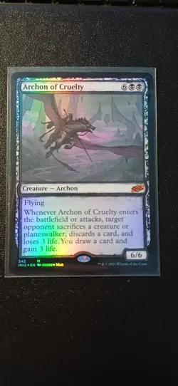 Archon of Cruelty | Showcase | Foil | MTG | MH2 | Near Mint | English EN - Image 1