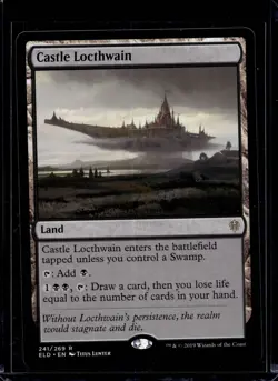 2019 Throne of Eldraine Castle Locthwain #241 NM - Image 1