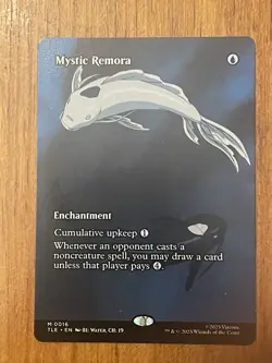 Mystic Remora - #16 Regular Borderless - Avatar Eternal - Mtg - Image 1