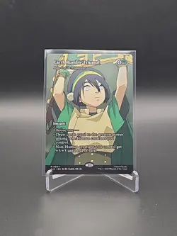 Earth Rumble Triumph - Avatar The Last Airbender MTG - Borderless - Regular - MT - Image 1