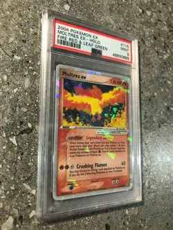 Pokemon TCG Moltres ex 115/112 Fire Red Leaf Green FRLG Secret Rare PSA 9 MINT - Image 3