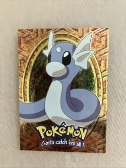Pokemon Dratini #147 Holo Foil E10 of 12 Blue Label Topps 1999 - Image 1
