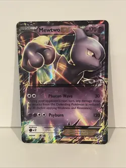 Pokemon Mewtwo EX XY183 Promo XY Promos LP - Image 1
