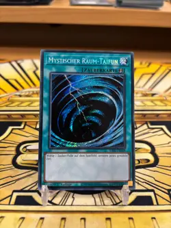 Yugioh Mystischer Raum-Taifun Secret Rare RA02-DE048 - Image 1