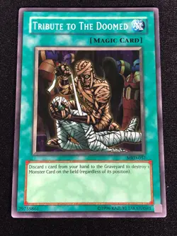 Yugioh Tribute to the Doomed MRD-057 Super (NM) - Image 1