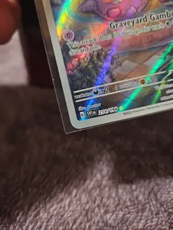 Pokemon TCG Greavard Illustration Rare Card 214/198 Scarlet & Violet Base Set - Image 5