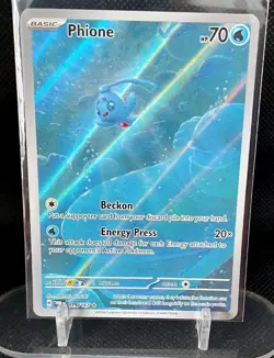 Phione - Twilight Masquerade 175/167 Full Art - Pokemon TCG Card - Near Mint - Image 1
