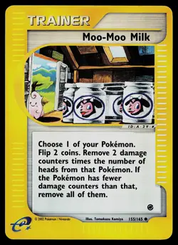 Pokemon Card - Moo-Moo Milk Expedition 155/165 Reverse Holo - Image 1