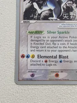 Pokemon TCG Lugia Ex 105/115 2006 World Championships Single LP Non Holo Card - Image 5