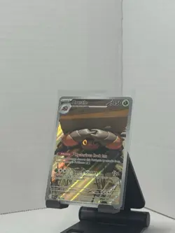 Pokemon TCG Crustle Holo Card 186/182 Sv10: Destined Rivals NM - Image 1