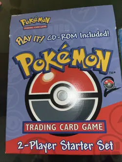 Pokemon Trading Card Game CIB Sealed 2 Player Cd ROM Starter Set - Image 1
