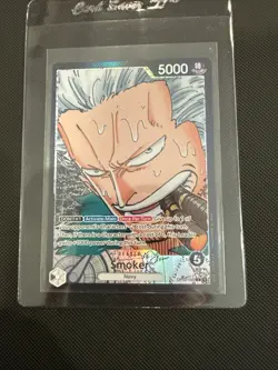 Smoker SLR OP02-093 - Secret Leader Rare - One Piece Card Game - NM - Image 1