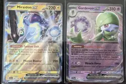 Pokemon Scarlet & Violet Complete 12 Card EX Set - Double Rares - NM Foil - Image 4