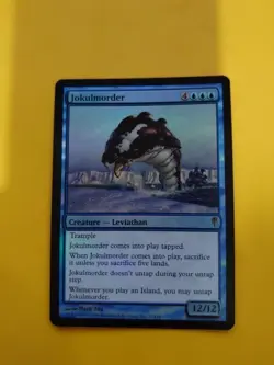 Jokulmorder. LEviathan Coldsnap. FOIL Rare. MTG Card as pictured - Image 1