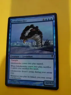 Jokulmorder. LEviathan Coldsnap. FOIL Rare. MTG Card as pictured - Image 2