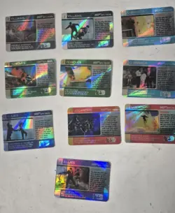 James Bond 007 SPY FILES CCG Complete Set Including Rare Foil Joker Cards - Image 2