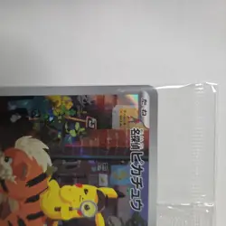 Pokemom Center Detective Pikachu Switch Game Promo Card 098/sv-p & Figure Sealed - Image 4