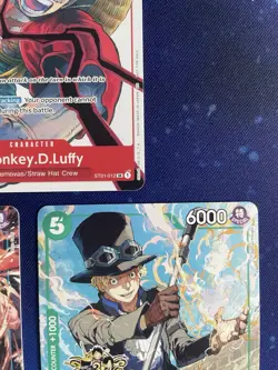 ONE OF EACH One Piece OP13 3rd Anniversary Promos Cards Set Luffy, Ace and Sabo - Image 4