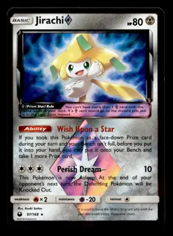 Jirachi Prism Star 97/168 Ultra Rare Celestial Storm Pokemon Card - Image 1
