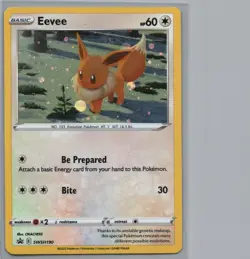 Eevee | SWSH190 Promo Cosmos Holo | SWSH: Sword & Shield Promo Cards | NM - Image 1