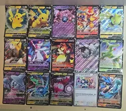 15 Different Pokemon Jumbo Promo Card Oversized 5"x7" Lot Basic, Stage 1 - Image 1