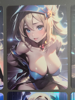 Dark Magician Girl - ACG Anime Girl Doujin Waifu DIY Card - 9 Card Set - Image 3