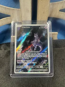 Pokemon TCG Mewtwo SVP 052 Promo Scarlet & Violet Black Star Promo NM Card - Image 1