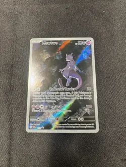 Pokemon TCG Mewtwo SVP 052 Promo Scarlet & Violet Black Star Promo NM Card - Image 3