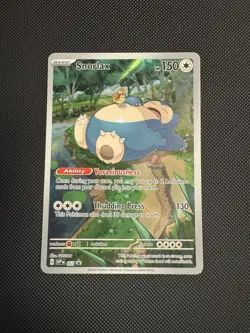 Snorlax SVP 051 Scarlet & Violet 151 Promo Card Near Mint NM Condition - Image 1
