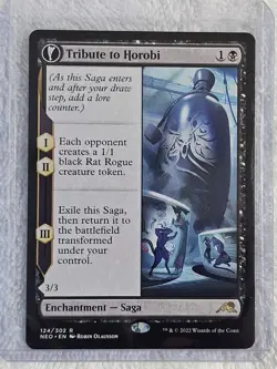 MTG Tribute to Horobi #124 Kamigawa Neon Dynasty Magic Card Rare NM - Image 5