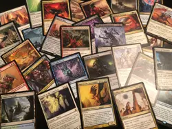 MTG Magic the Gathering Lot of 50 Different Rares Only NO DUPLICATES NM-LP - Image 1