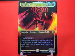 Fire Lord Azula (0334) (Borderless) Avatar: The Last Airbender Foil NM - Image 1