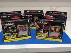 Magic The Gathering MTG March of the Machine Commander Deck Complete Set lot #1 - Image 3