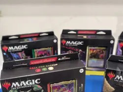 Magic The Gathering MTG March of the Machine Commander Deck Complete Set lot #1 - Image 4