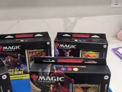 Magic The Gathering MTG March of the Machine Commander Deck Complete Set lot #1 - Image 5