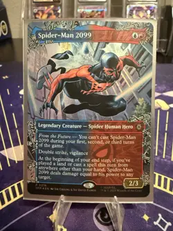 Spider-Man 2099 (0216) (Borderless) Marvel's Spider-Man Foil - Image 1