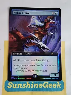 Winged Sliver (Extended Art) Secret Lair Drop Foil - Image 1