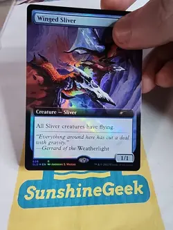 Winged Sliver (Extended Art) Secret Lair Drop Foil - Image 2