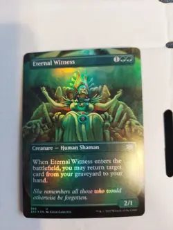 Eternal Witness (Borderless) Double Masters 2022 Foil - Image 1