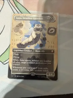 Appa, Steadfast Guardian (Borderless) Avatar: The Last Airbender Regular - Image 1