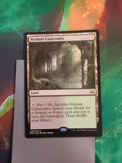 MTG Verdant Catacombs Modern Masters 2017 Regular Not Played Near Mint/Mint - Image 1